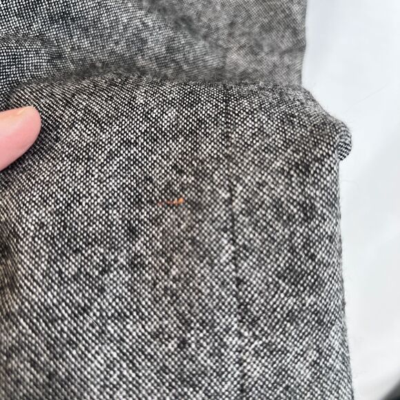 H&M Tweed Wool Blend Straight Leg Dress Pants Career Office Work Size 4 Classic - Picture 6 of 10